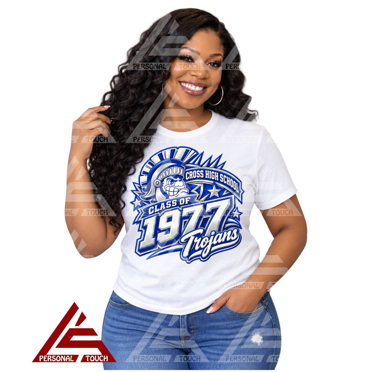 CHS Class of 77 - White T-Shirt