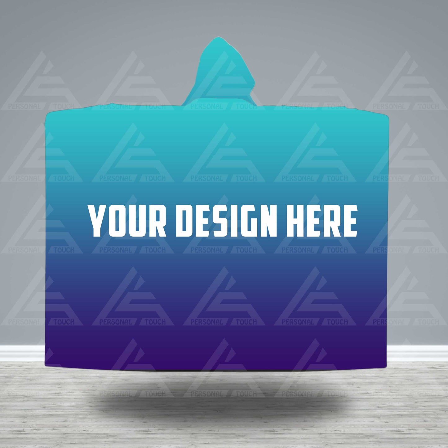 Custom Hooded Blanket - You Design It