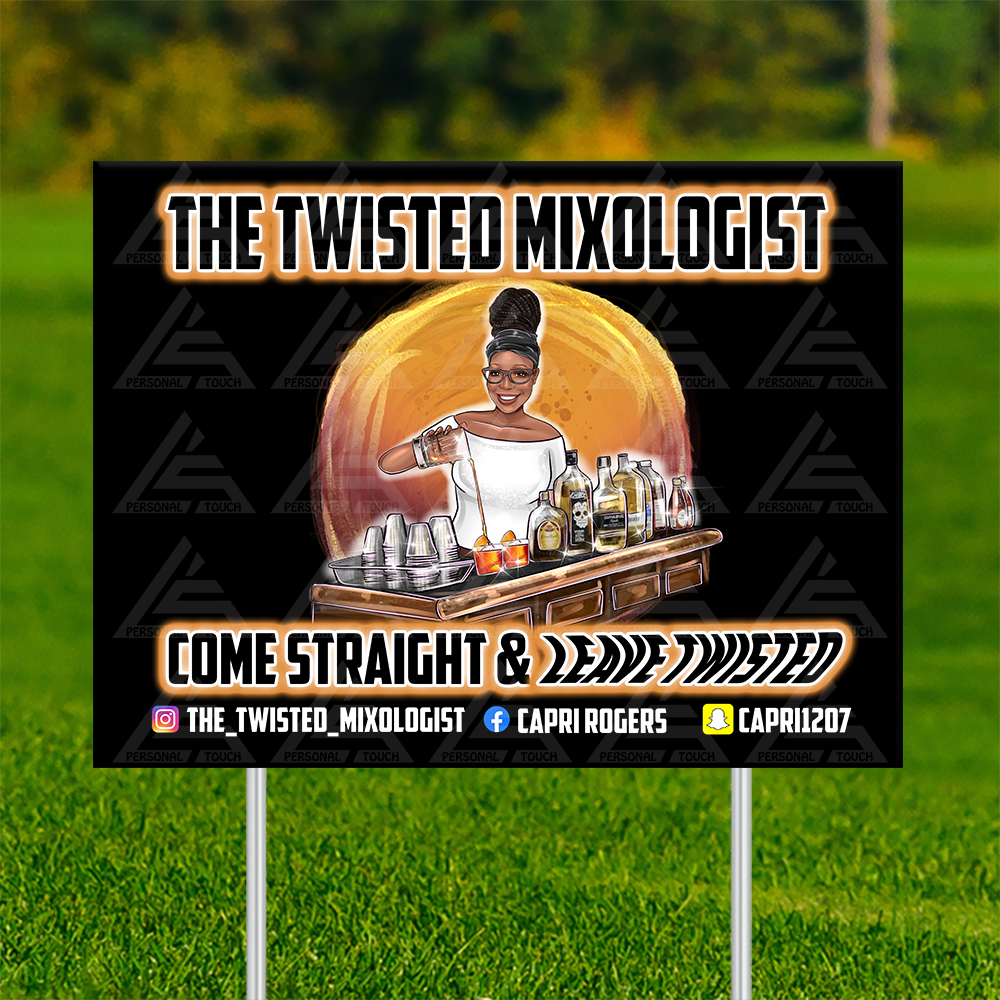 Business Yard Sign (Black)