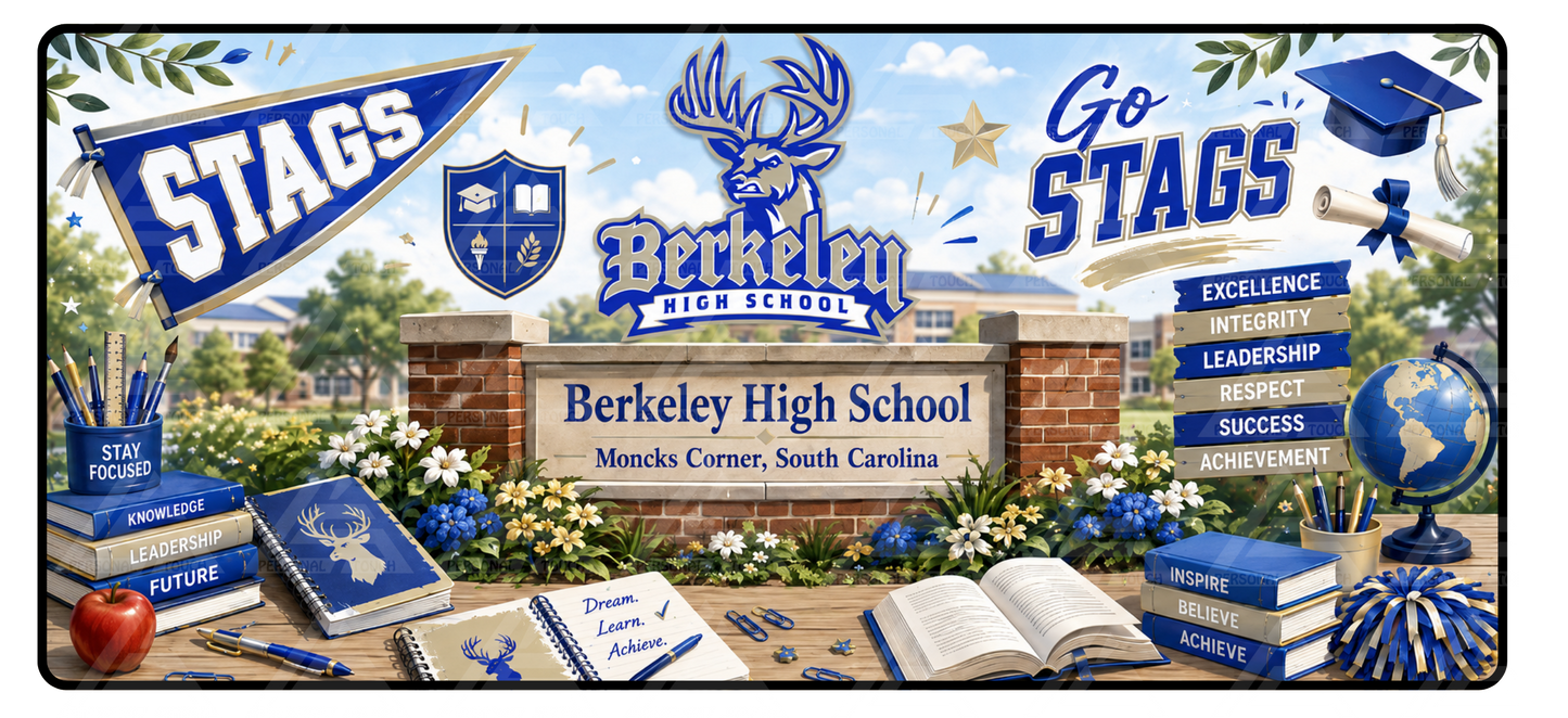 Berkeley High School Desk Mat