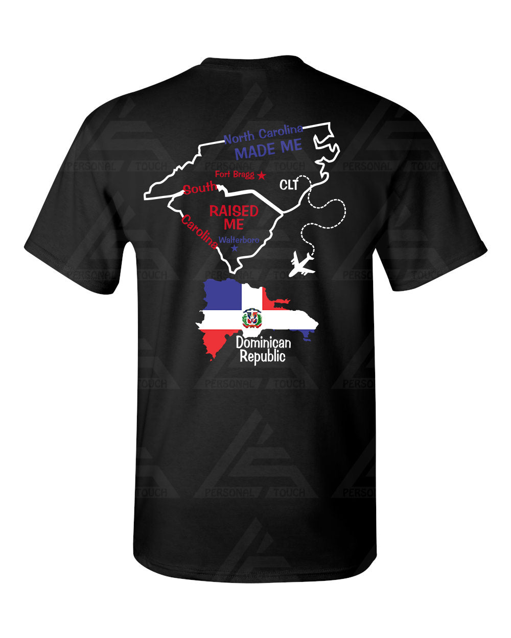 DJ Cleve Travel Club - Dominican Republic Tee - Black