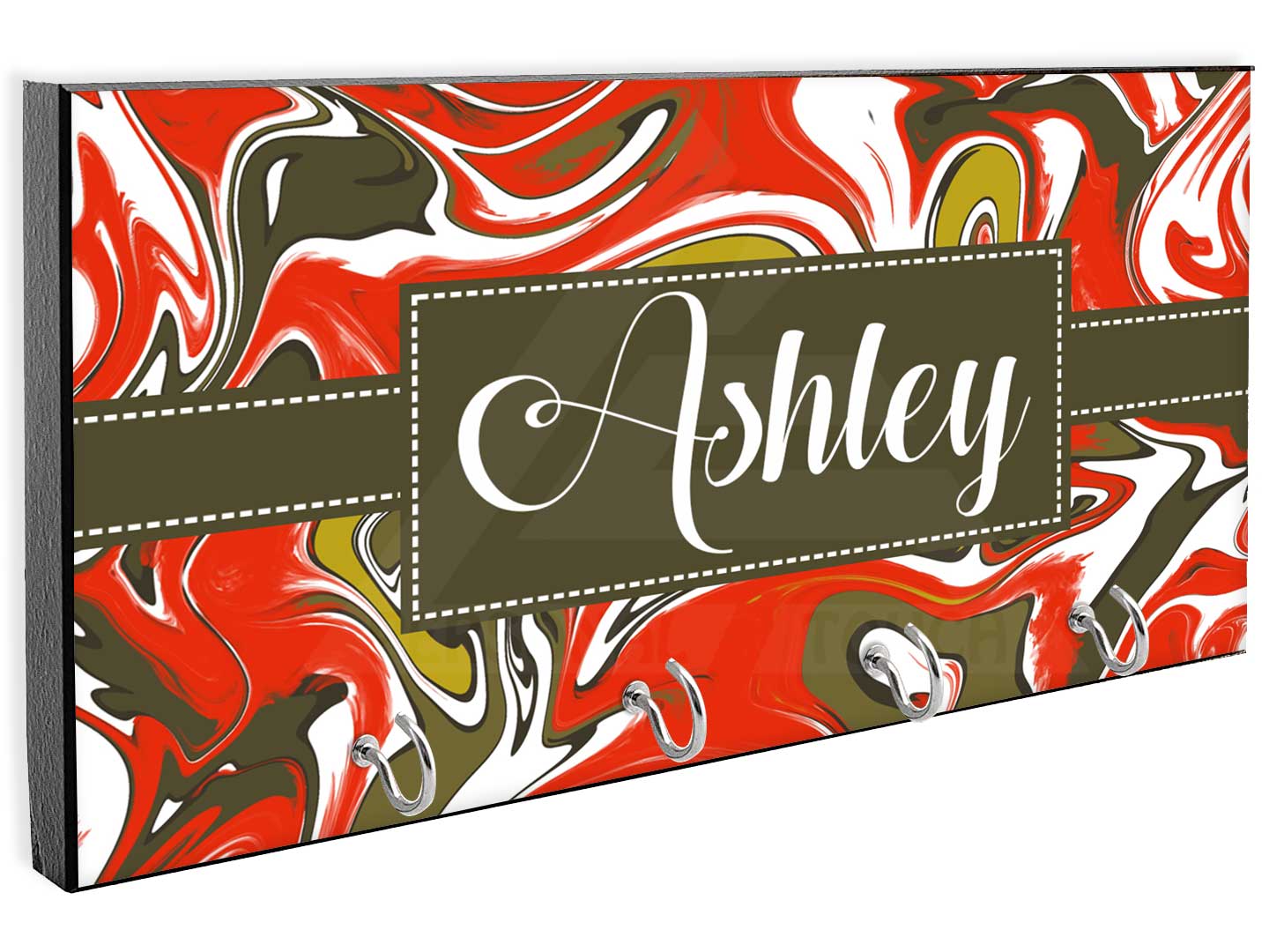 Colorful Marble Key Hanger