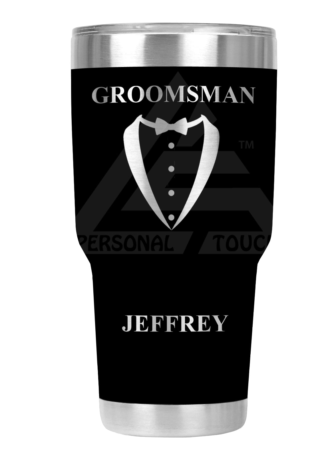 30 oz Engraved Groomsman Tumbler