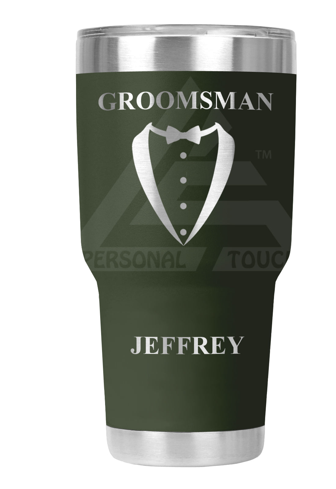 30 oz Engraved Groomsman Tumbler