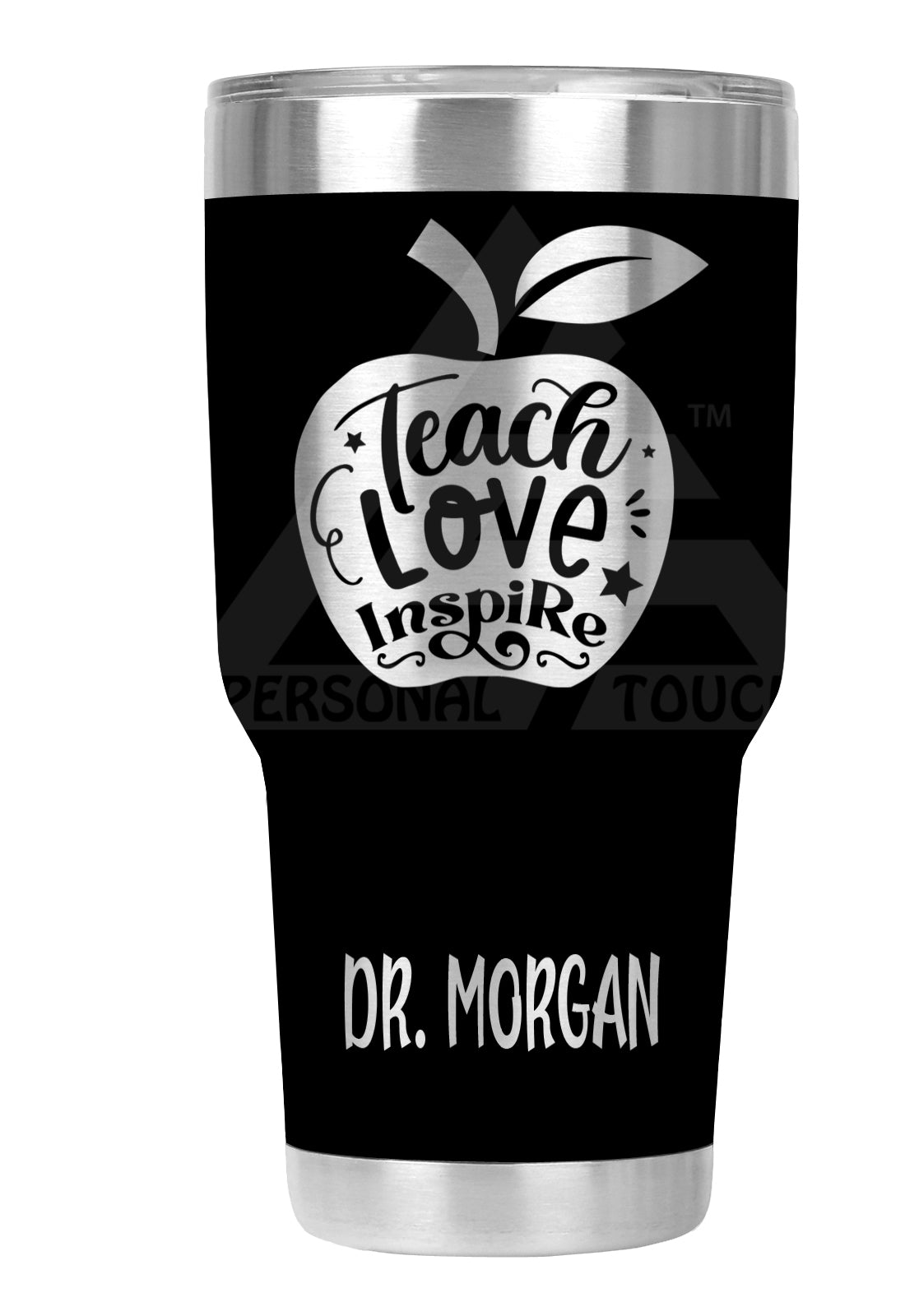 30 oz Engraved Teach-Love-Inspire Tumbler