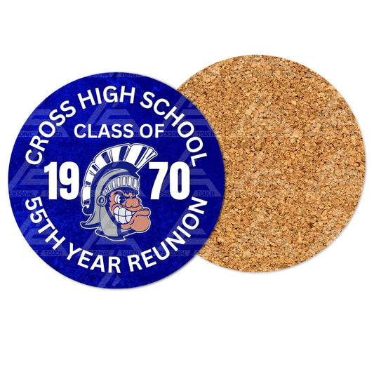 Acrylic CHS Class of 1970 Coasters