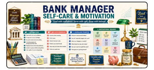 Bank Manager Self-Care Desk Mat
