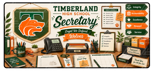 Timberland High Secretary Desk Mat