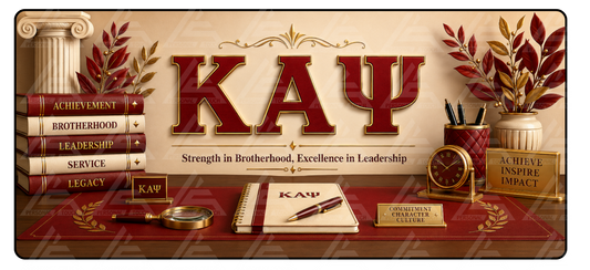 Divine 9 - Kappa Alpha Psi Desk Mat