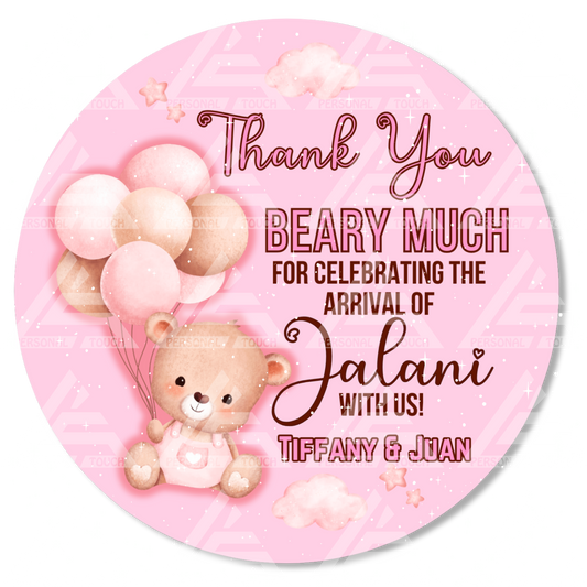 Custom Acrylic Baby Shower Magnet Party Favor