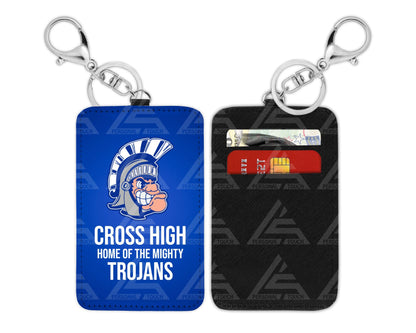 Personalized School ID Badge Keychain
