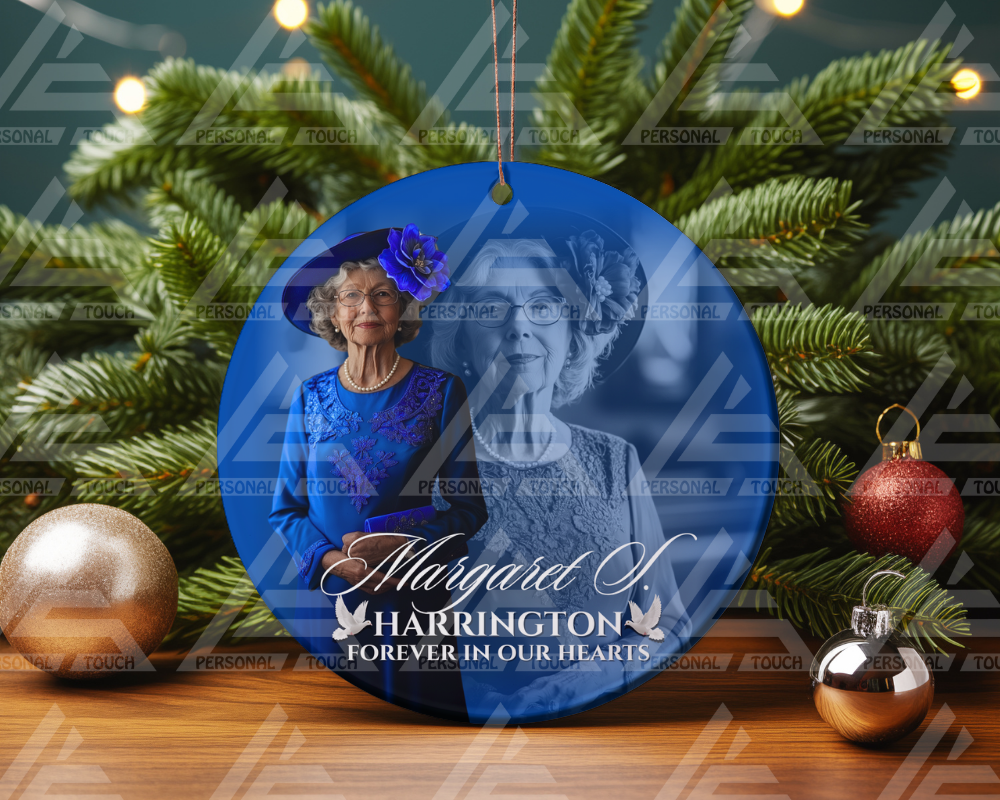 Glass Ornaments - Memorial