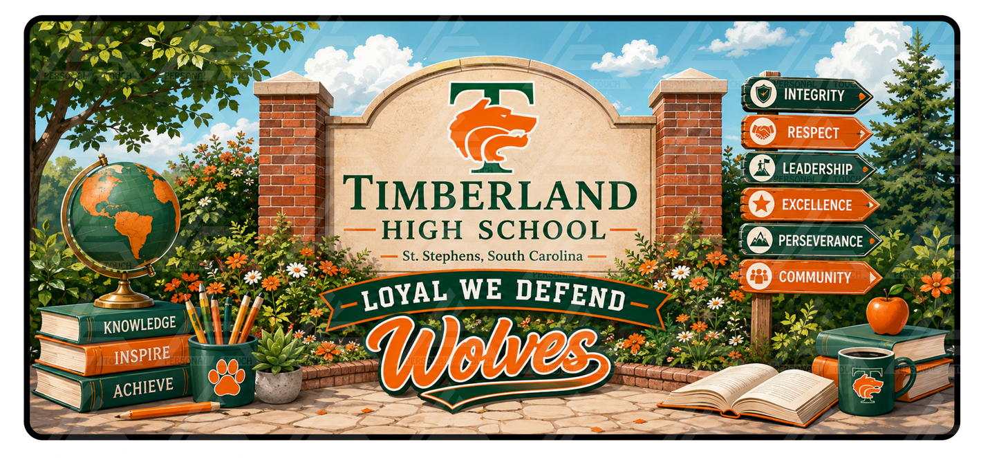 Timberland High School Desk Mat