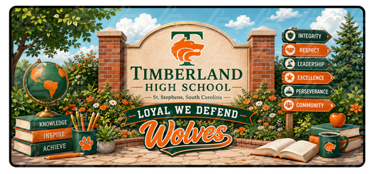 Timberland High School Desk Mat