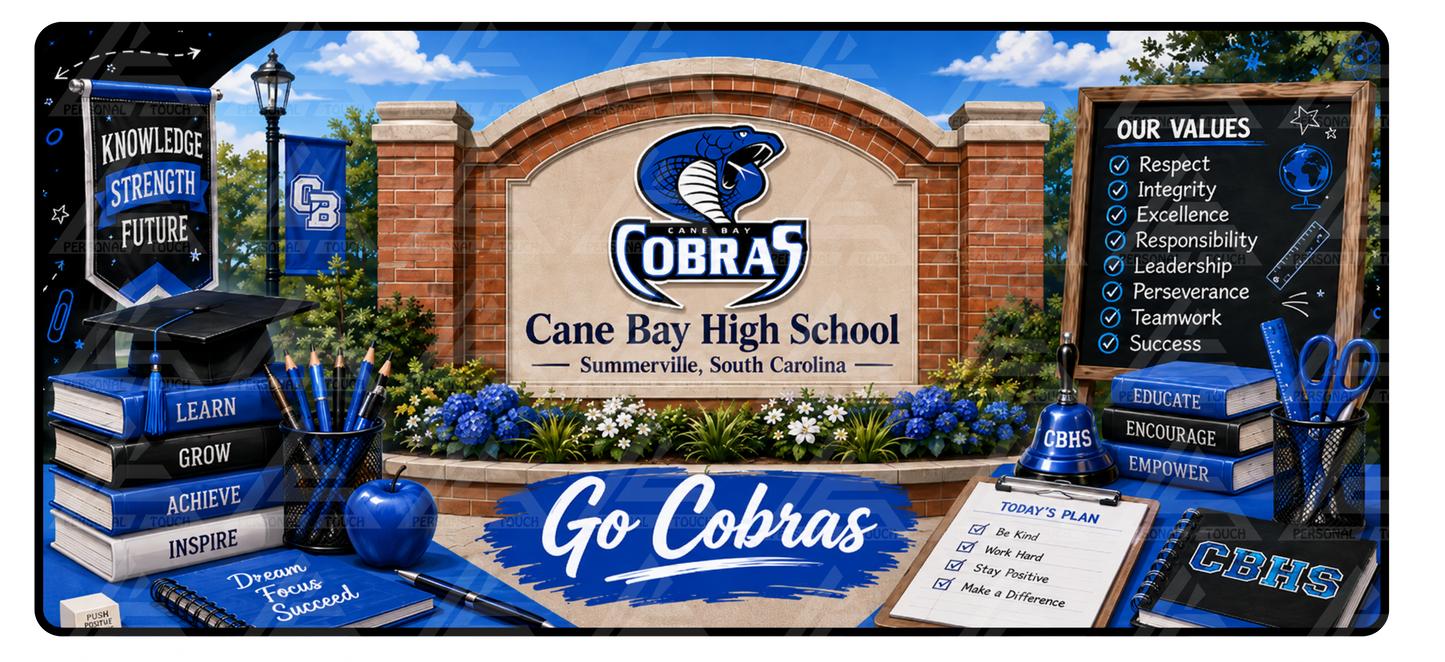 Cane Bay High School Desk Mat