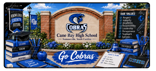 Cane Bay High School Desk Mat