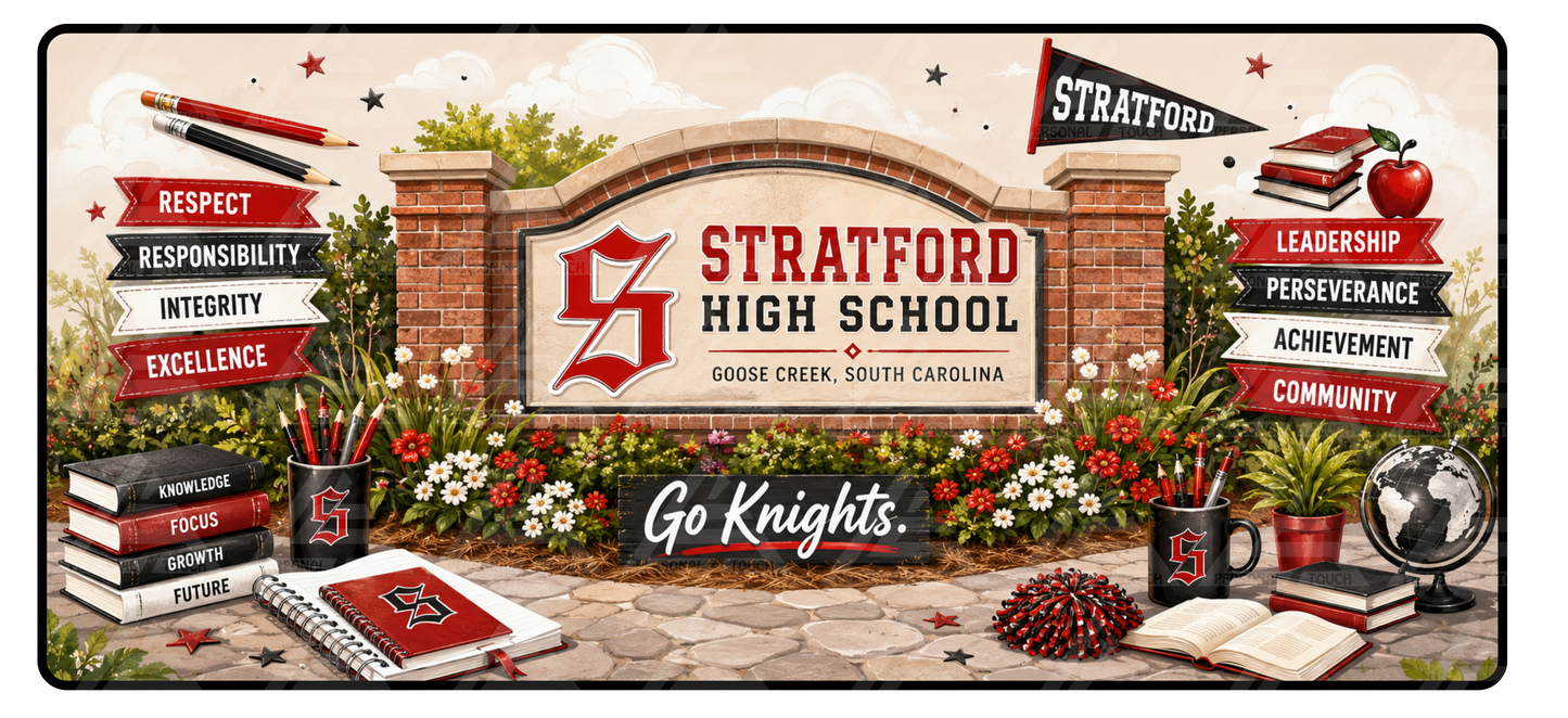 Stratford High School Desk Mat