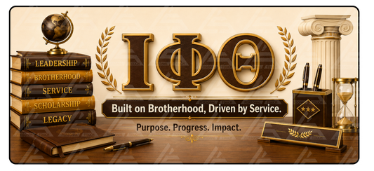 Divine 9 - Iota Phi Theta Desk Mat