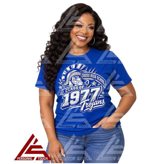 CHS Class of 77 - Royal Blue T-Shirt