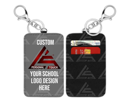 Personalized School ID Badge Keychain