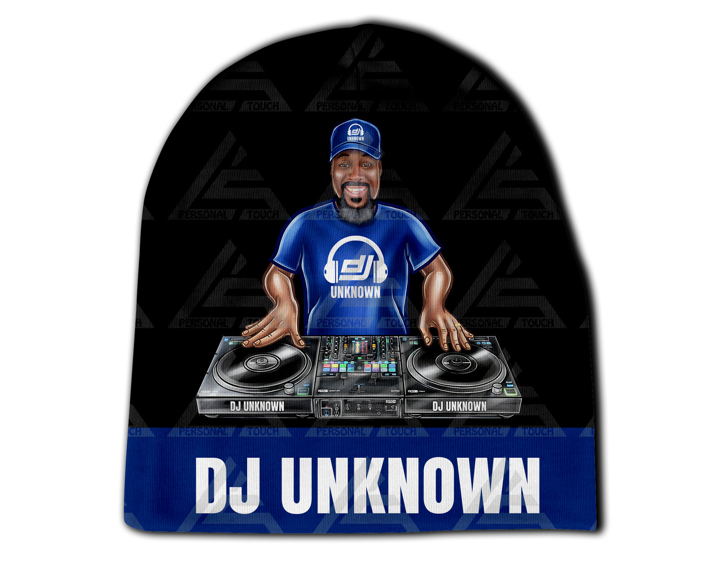 Custom Personalized Beanie -- Your Colors -- Your Design