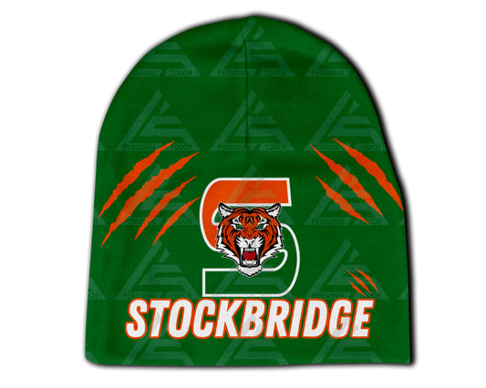 Stockbridge Tigers Beanie without/Color Cuff