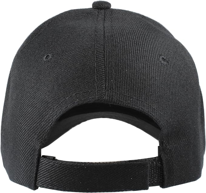 Cross Rec Adjustable Back Strap Cap - Black