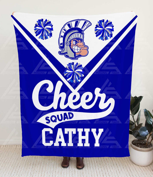 Cross High Cheer Squad Blanket