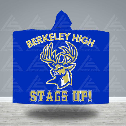 Berkeley High Stags Hooded Blanket