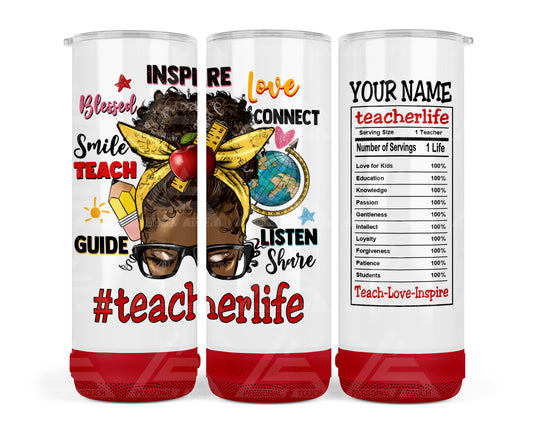 Speaker Tumbler - Teacher Life 4