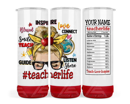 Speaker Tumbler - Teacher Life 1