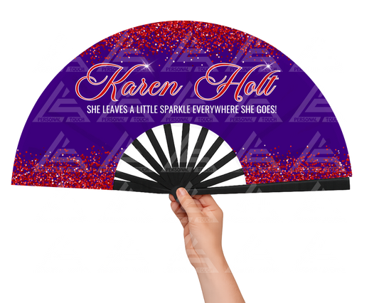 Custom Name Clack Fan (Large)