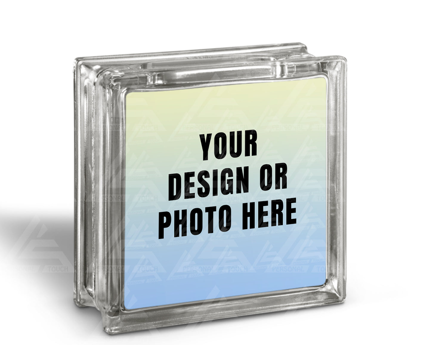 Custom Glass Block - Your Design