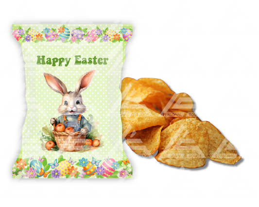Easter Bunny Potato Chip Bag