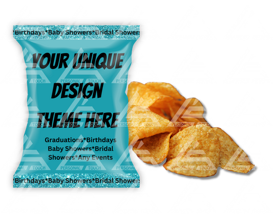 Custom Potato Chip Party Favor (Your Design Your Colors)