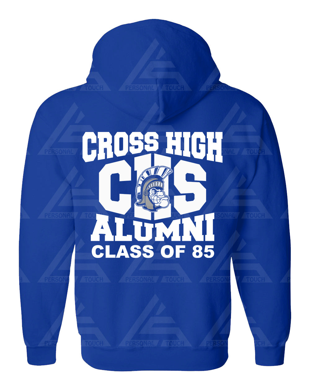 CHS Trojans Alumni Zipped Hoodie