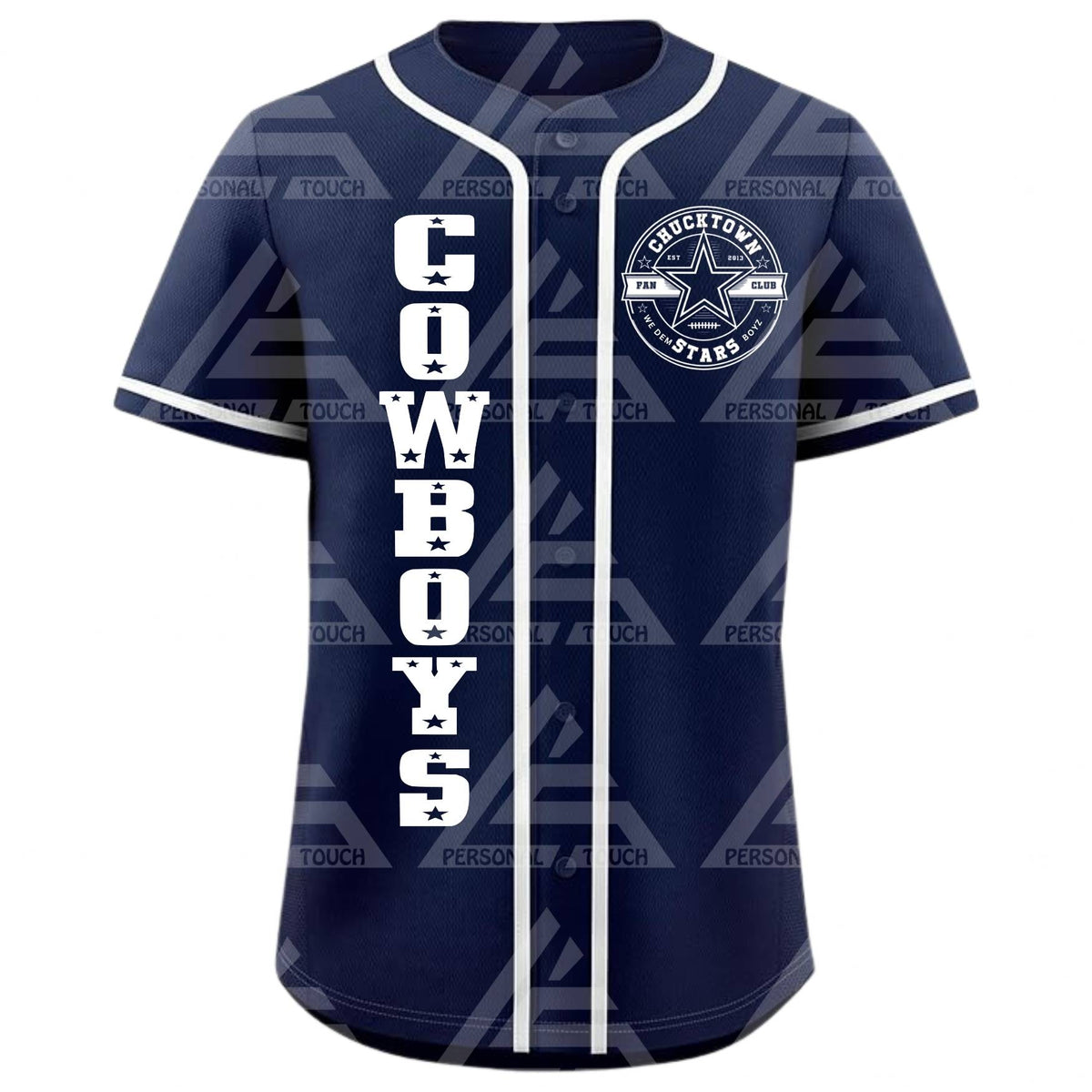 Custom Chucktown Stars Baseball Jersey