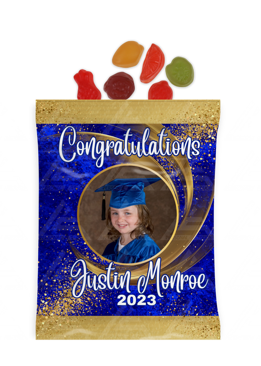 Personalized Graduation Fruit Snack Party Favor