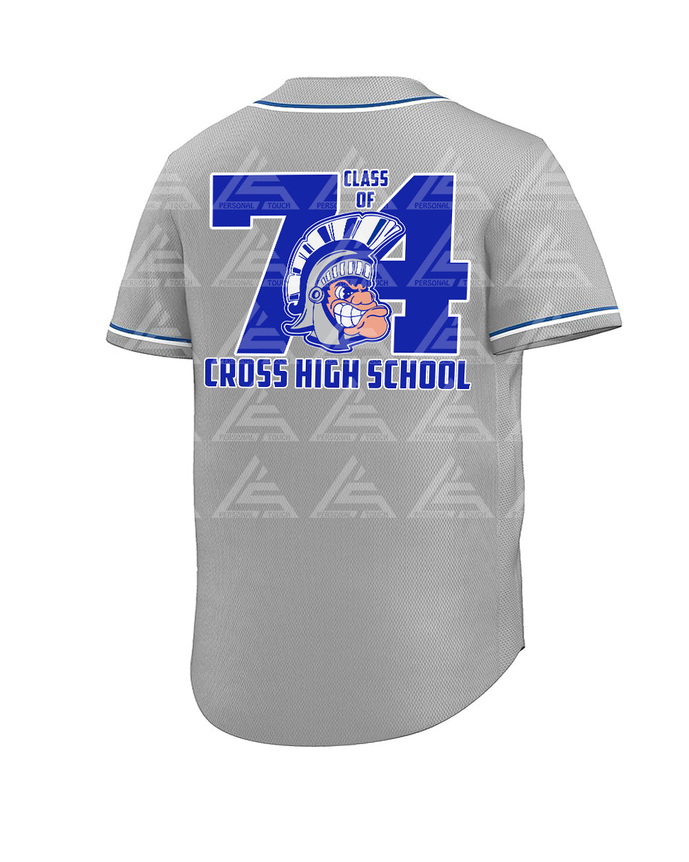 Cross High Alumni Baseball Jersey