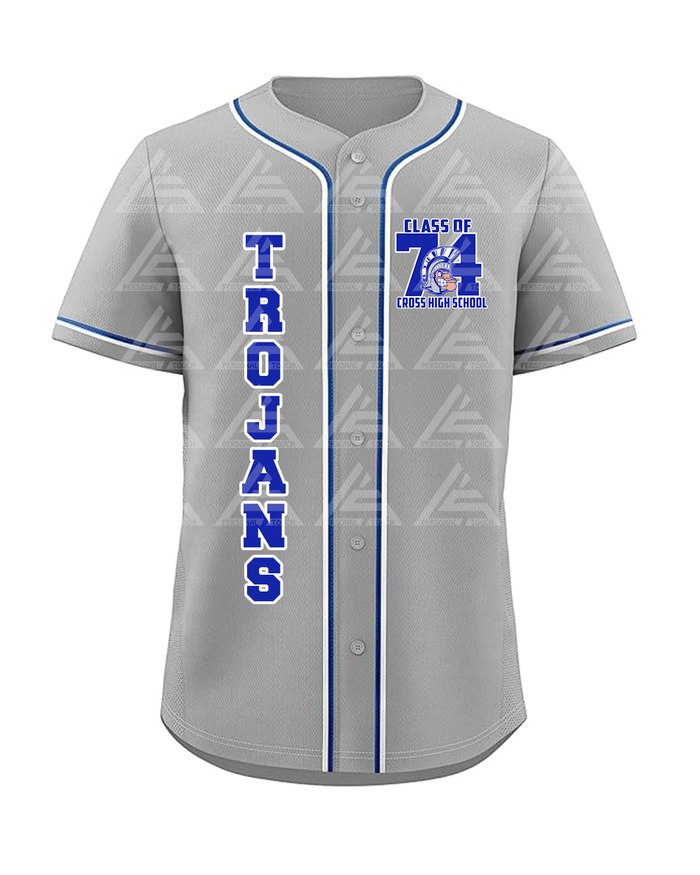 Cross High Alumni Baseball Jersey