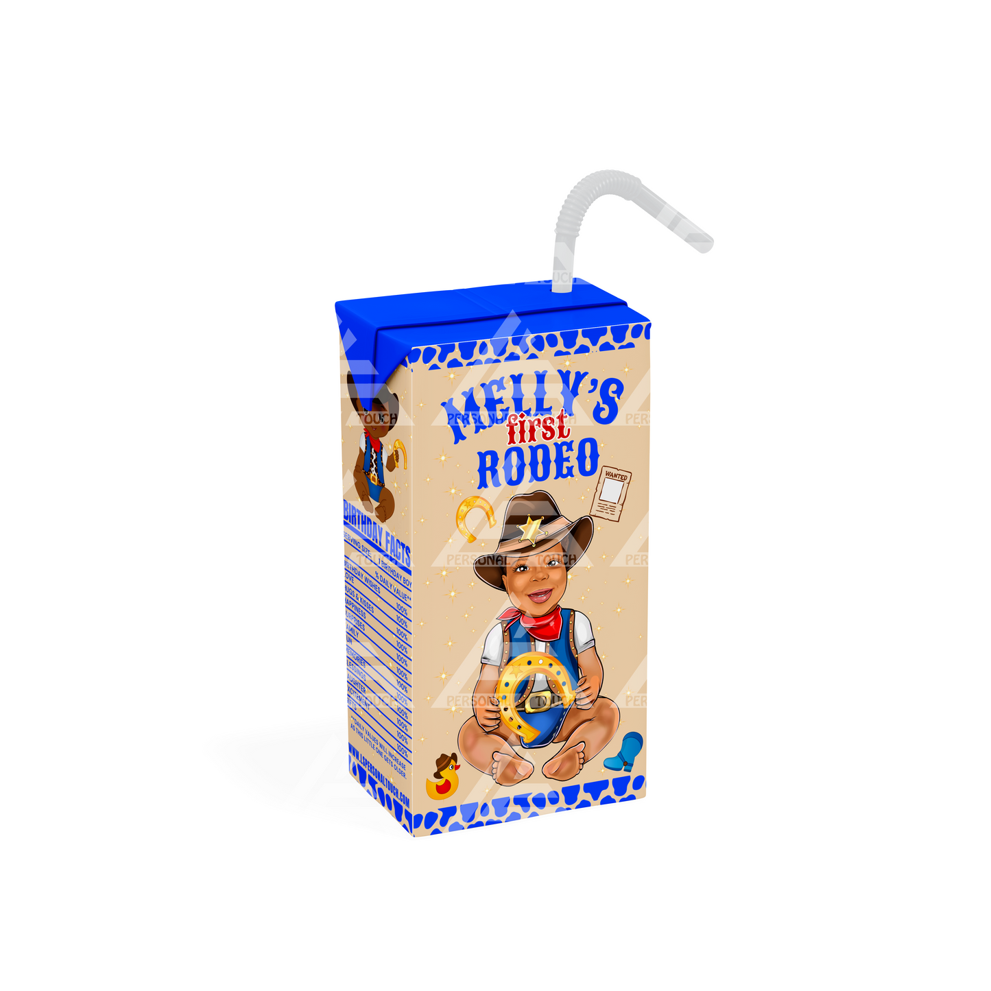 Custom Juice Box Party Favor