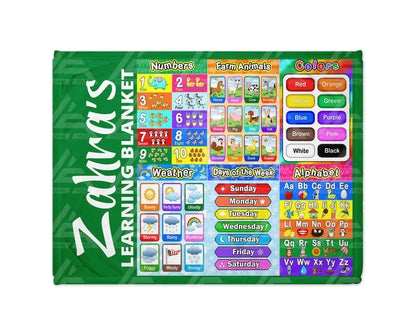 Pre-School Learning Blanket
