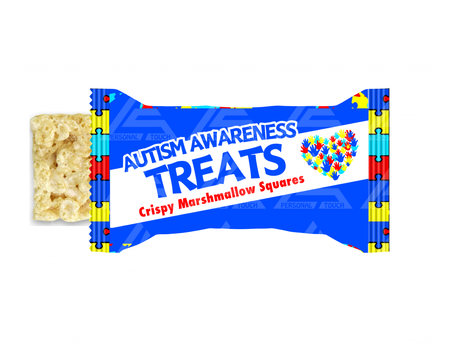 Autism Awareness Rice Krispy Treats