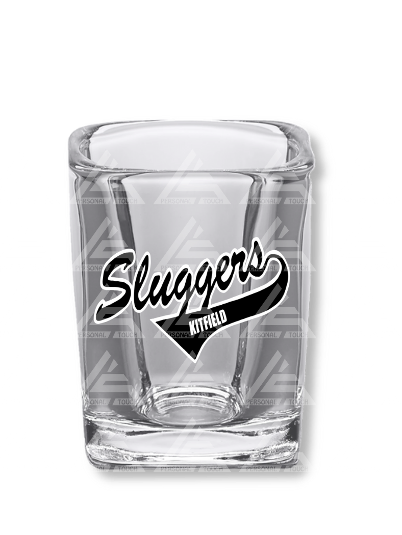Custom (Your Design Here) 2.2 oz Square Clear Shot Glasses