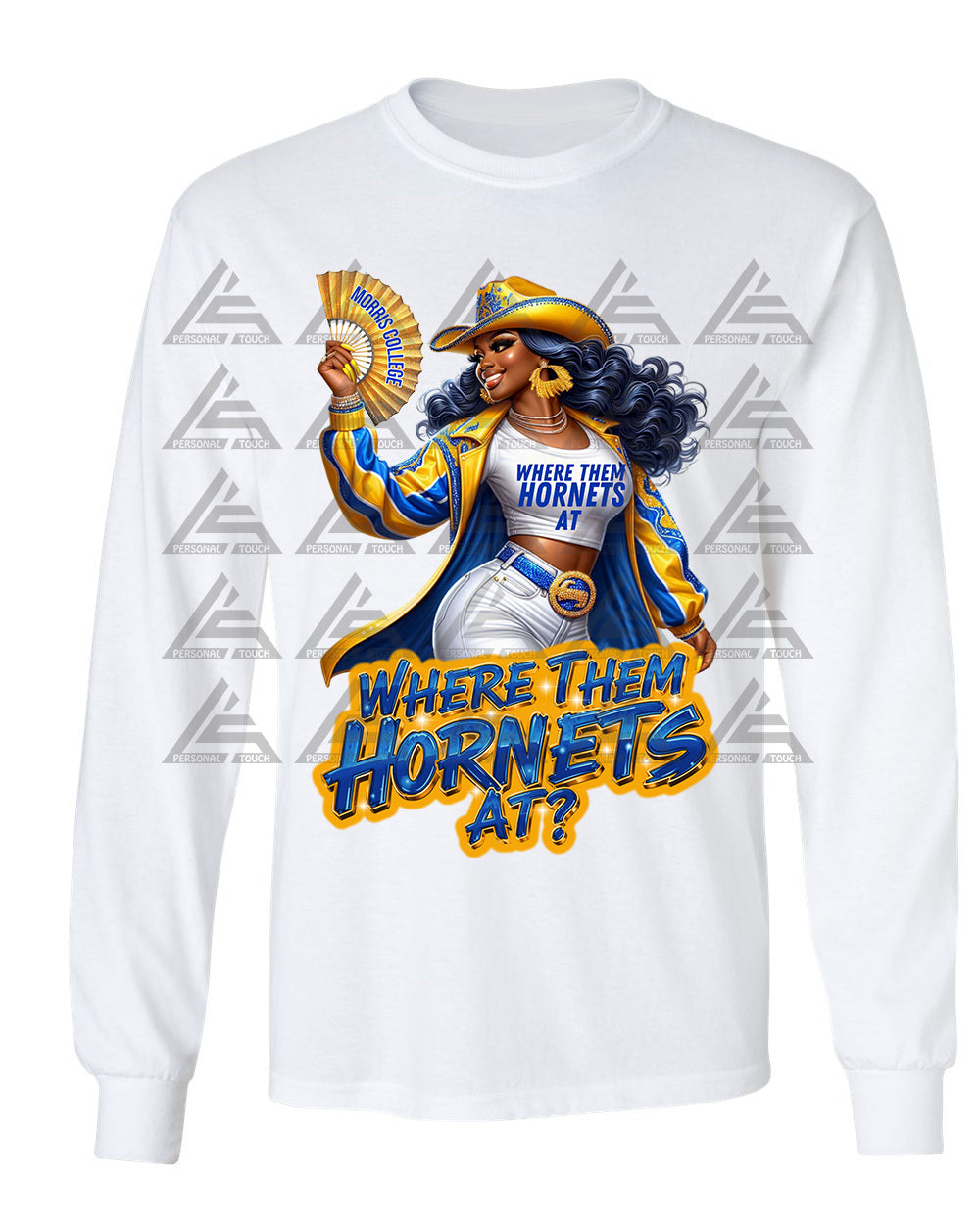 Morris College Where Them Hornets At? - White