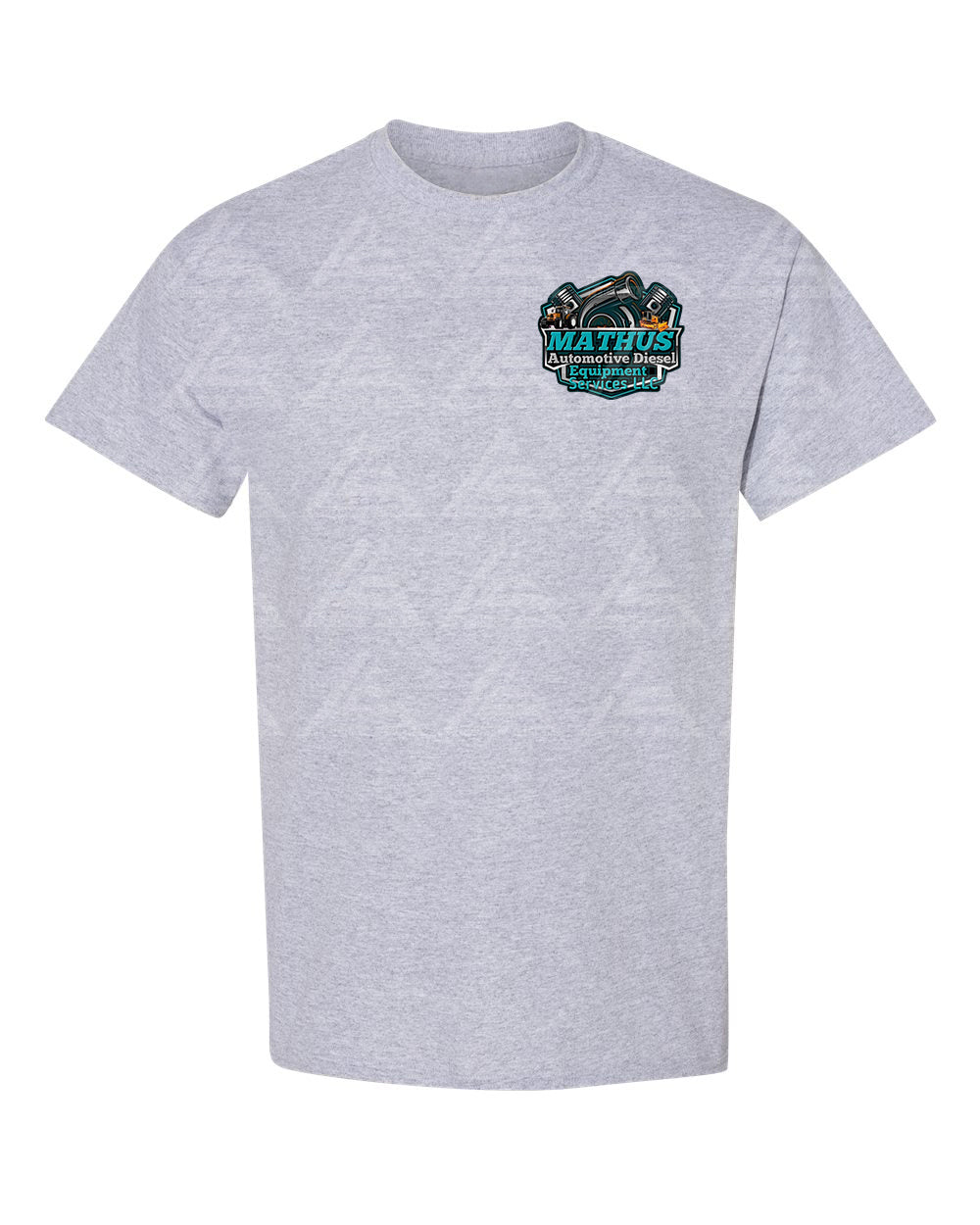 Mathus Automotive Diesel T-Shirt (Gray)