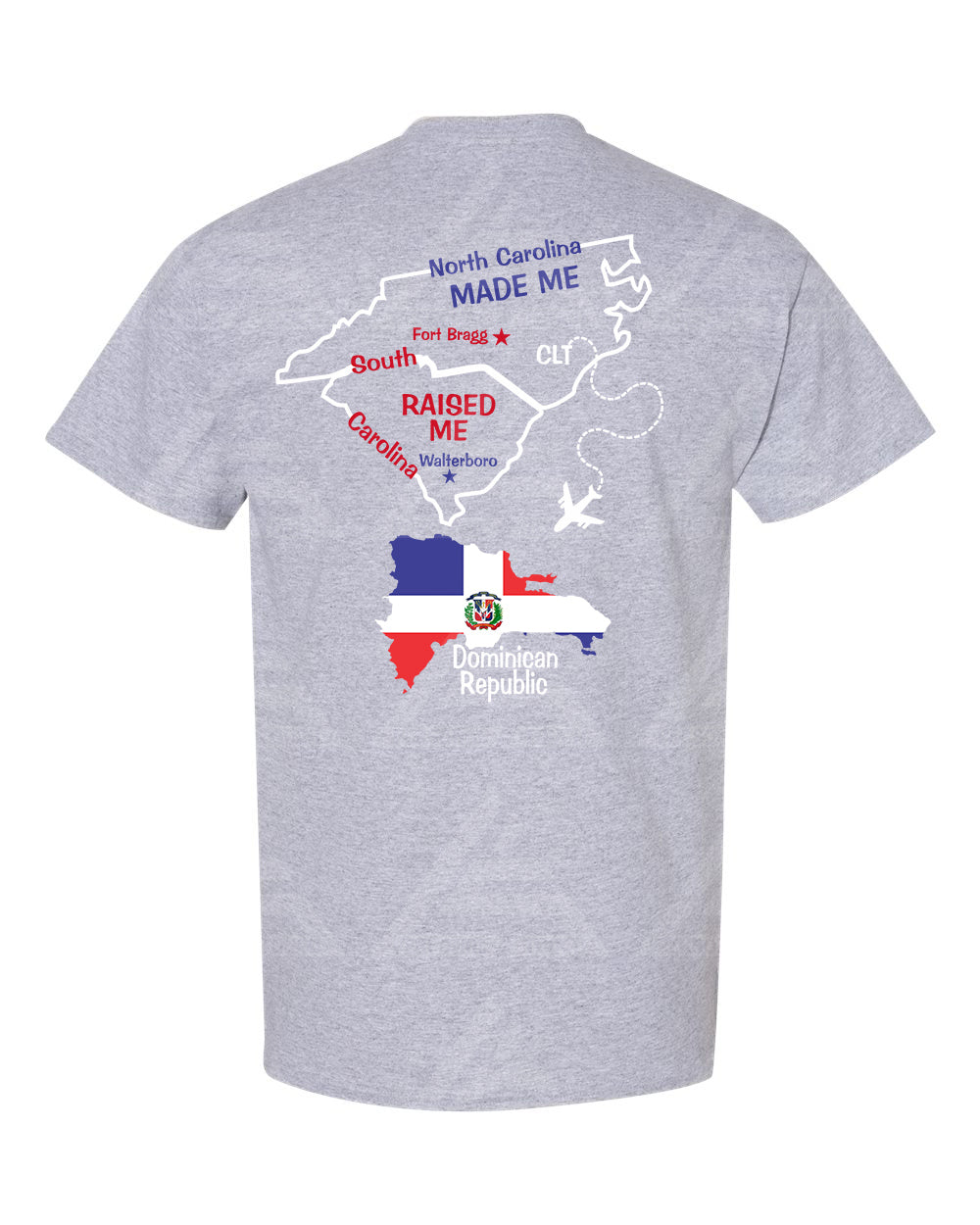 DJ Cleve Travel Club - Dominican Republic Tee - Gray