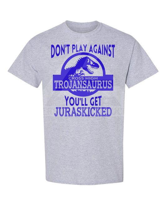 Trojans Juraskicked Tee - Gray