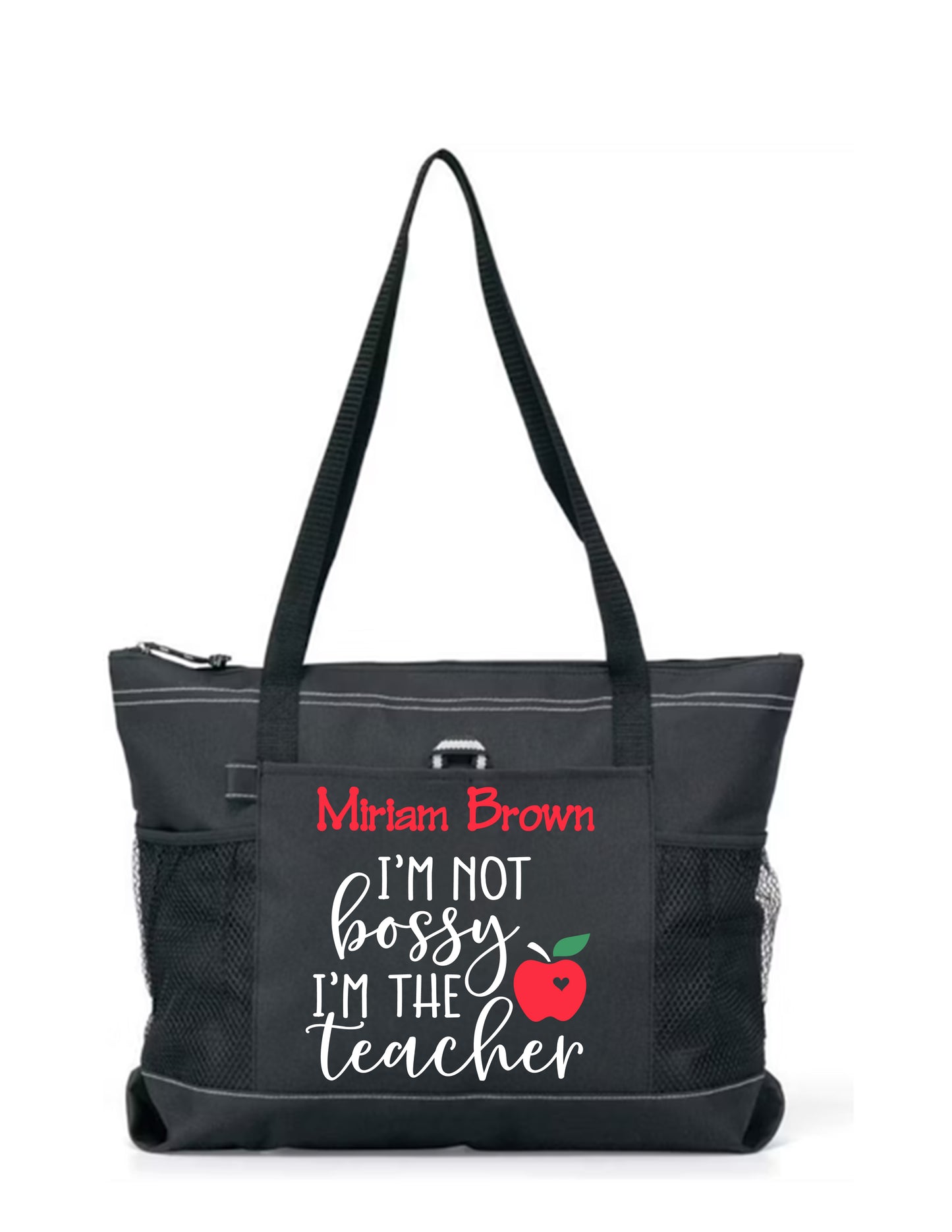 Tote Bag - I'm Not Bossy....Teacher