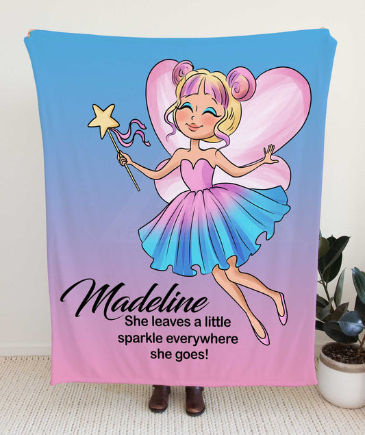 Fairy Plush Throw Blanket